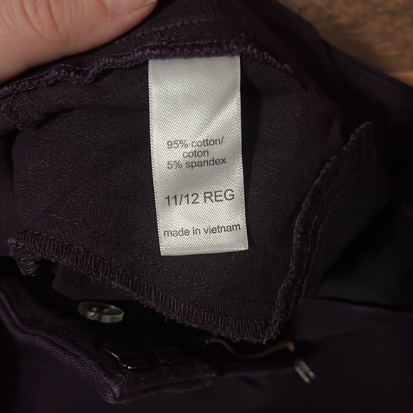 Trouser work pants. Deep purple color. - Picture 3 of 3